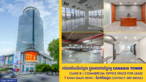 Office space for rent in Daun Penh District, CBD, Canadia bank tower